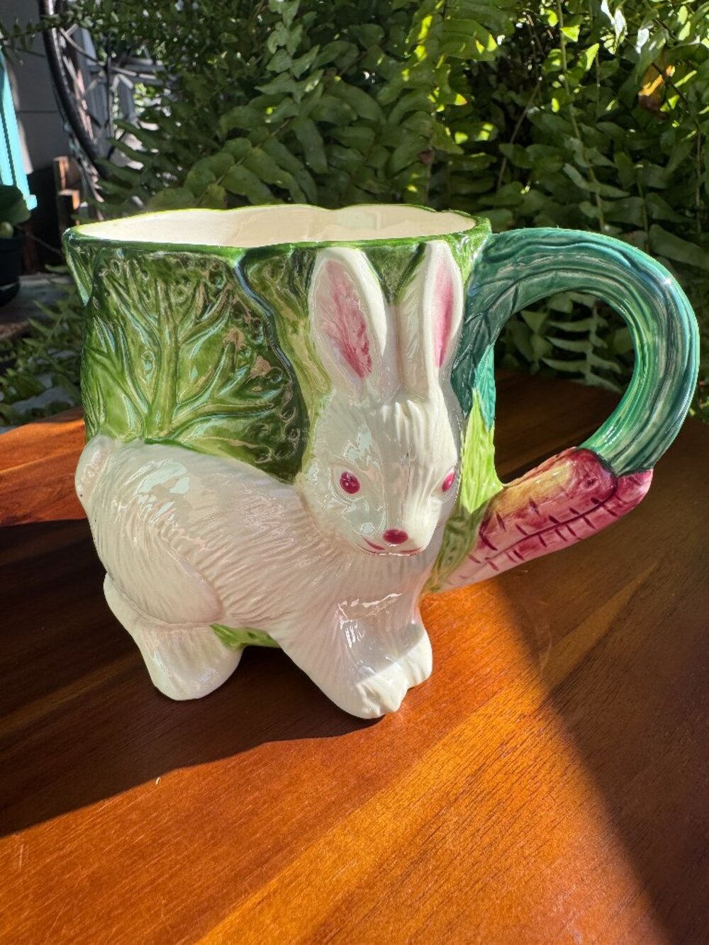 Bunny Lane Mug with Rabbit and Carrots – Strata Group Ceramic Cup